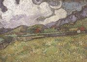 Vincent Van Gogh Wheat Field behind Saint-Paul Hospital (nn04) oil